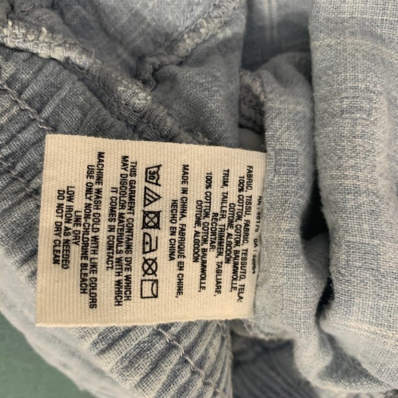 Anthropologie Hei Hei Womens Shorts Size Small Blue Hot Pants Pull On Pocket - Picture 9 of 10